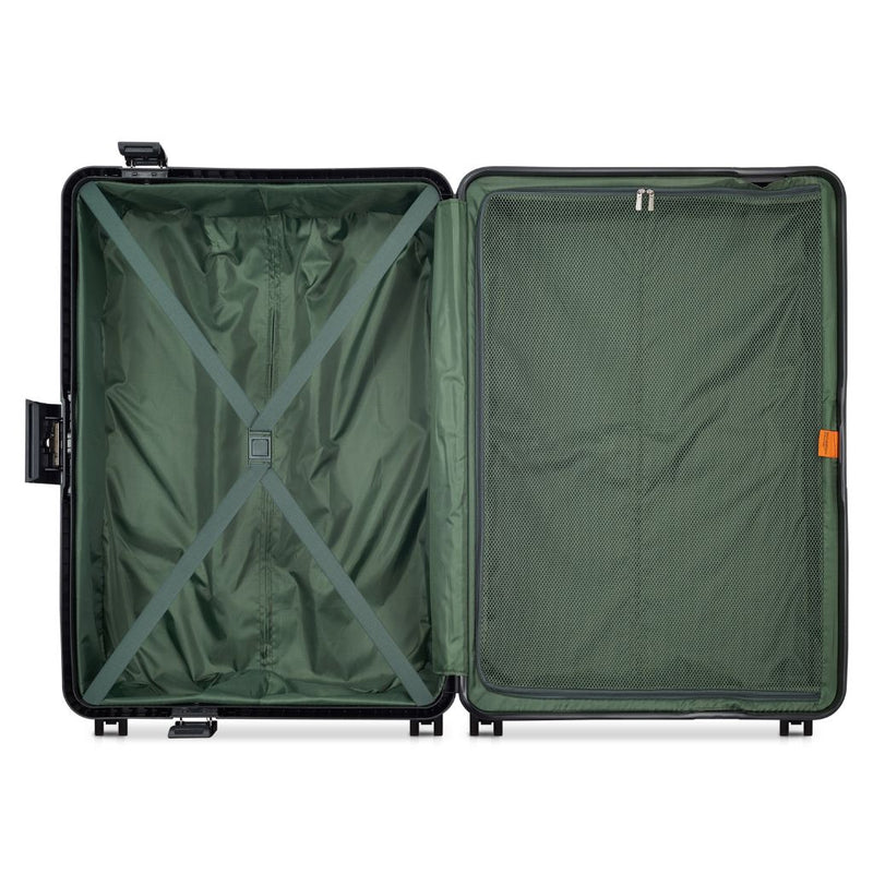 Securitech By Delsey Stone 76cm Large Hardsided Luggage Black - Love Luggage