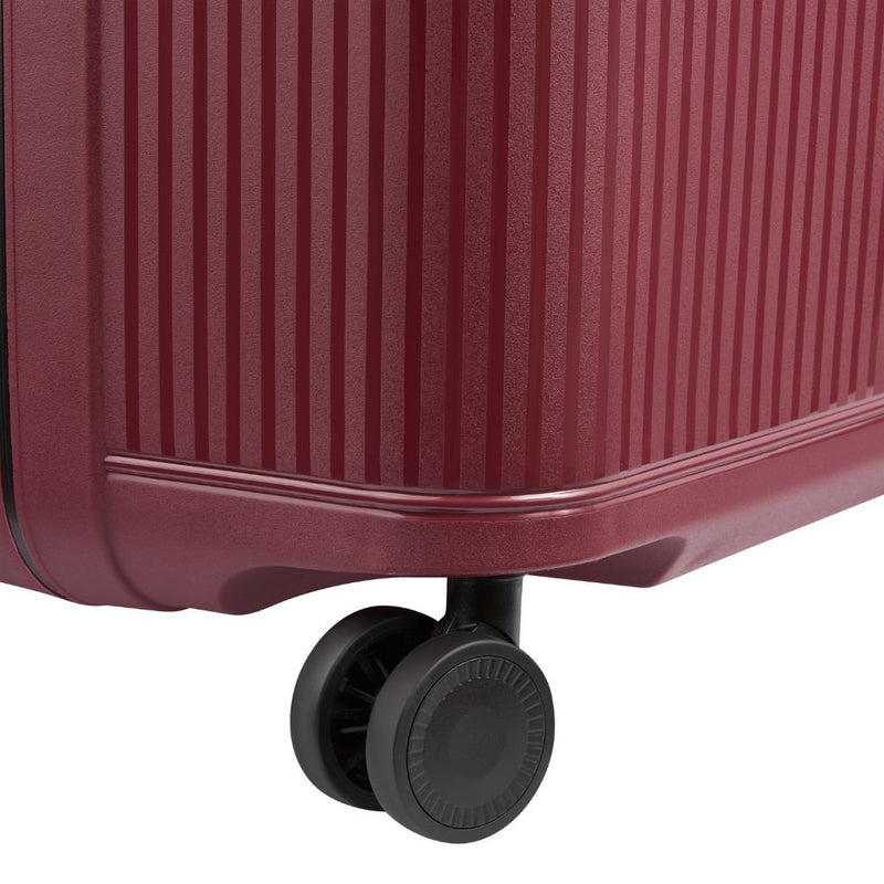 Securitech By Delsey Stone 76cm Large Hardsided Luggage Burgundy - Love Luggage