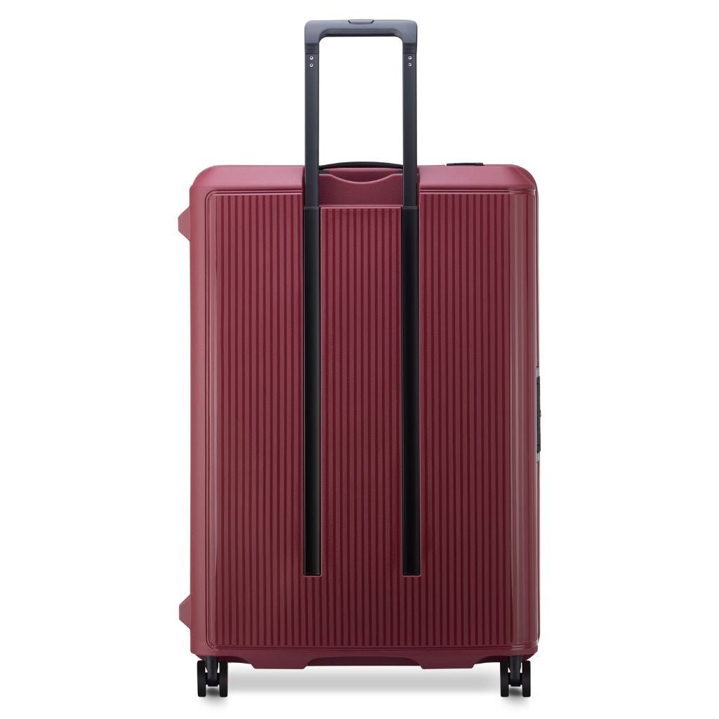 Securitech By Delsey Stone 76cm Large Hardsided Luggage Burgundy - Love Luggage