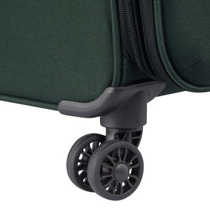 Securitech By Delsey Vanguard 66cm Medium Exp Softsided Luggage - Green - Love Luggage