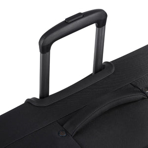 Securitech By Delsey Vanguard 76cm Large Exp Softsided Luggage - Black - Love Luggage