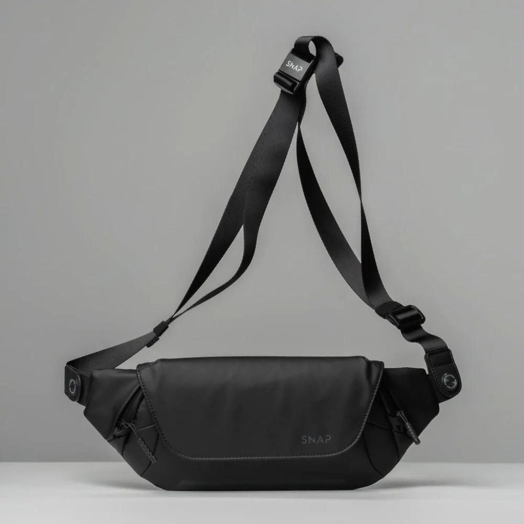 SnapWireless Trvlr Sling Shoulder Bag Black - Love Luggage