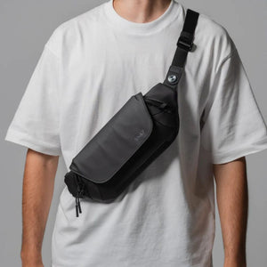 SnapWireless Trvlr Sling Shoulder Bag Black - Love Luggage