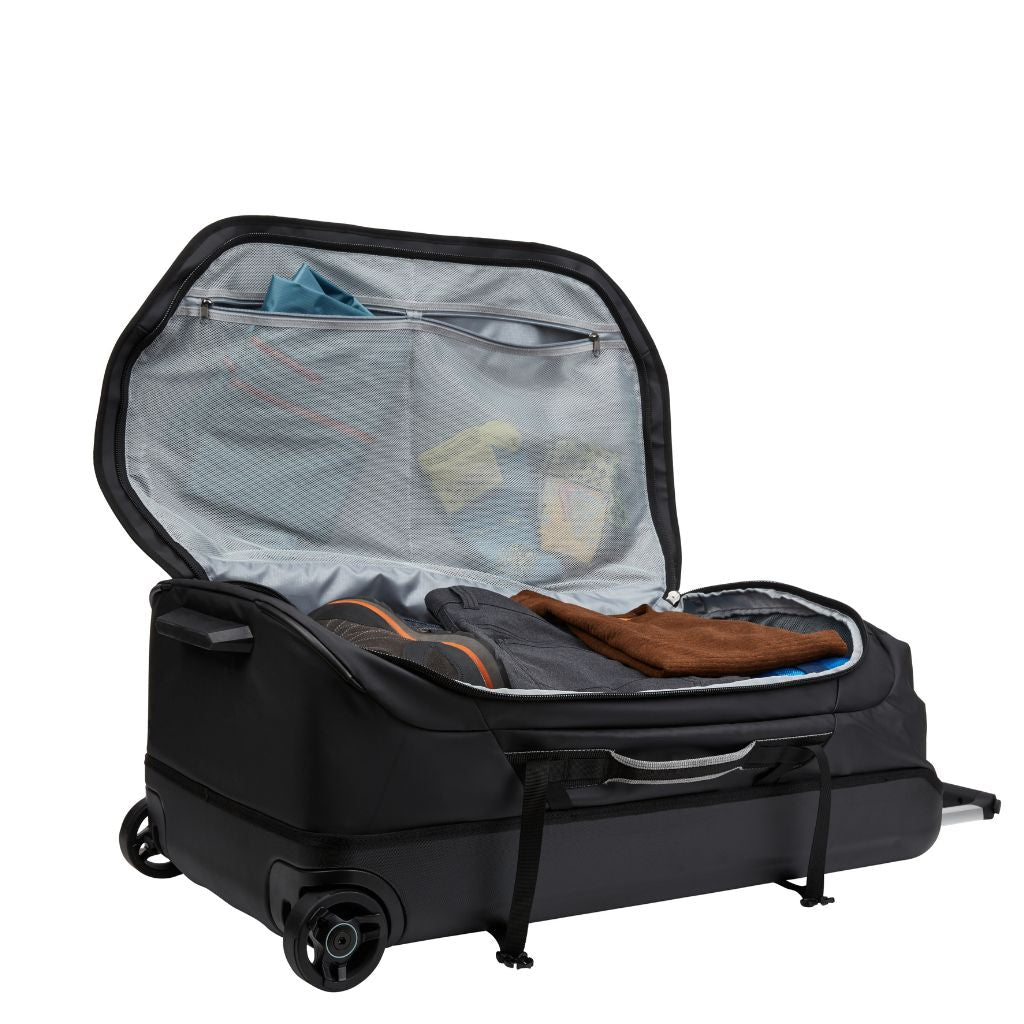 Thule Chasm Check in Wheeled Duffel 110L - Black - Love Luggage