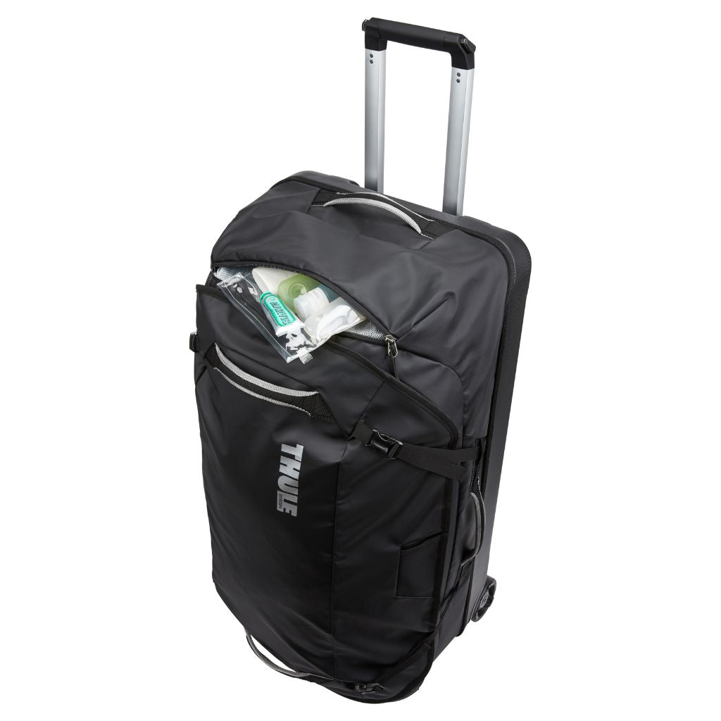 Thule Chasm Check in Wheeled Duffel 110L - Black - Love Luggage