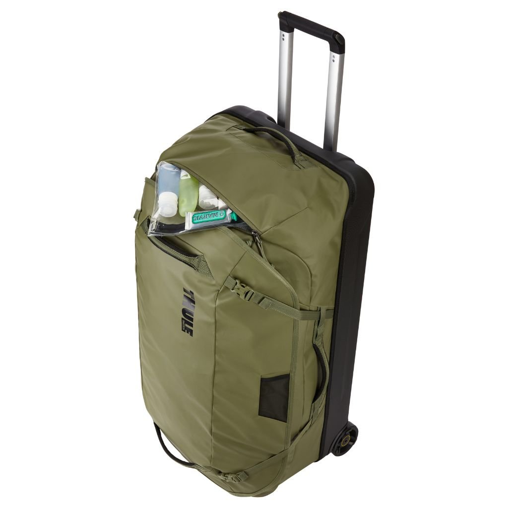 Thule Chasm Check in Wheeled Duffel 110L - Olivine - Love Luggage