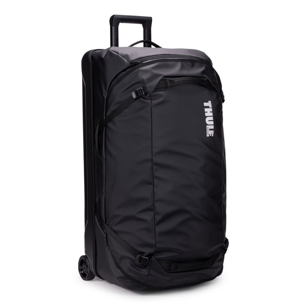 Thule Chasm Check in Wheeled Duffel Luggage 110L - Black - Love Luggage