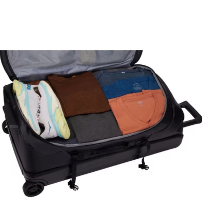 Thule Chasm Check in Wheeled Duffel Luggage 110L - Black - Love Luggage