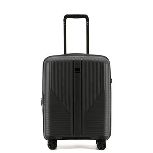 Tosca F - Lite 55cm Carry On Hardsided Luggage - Black - Love Luggage