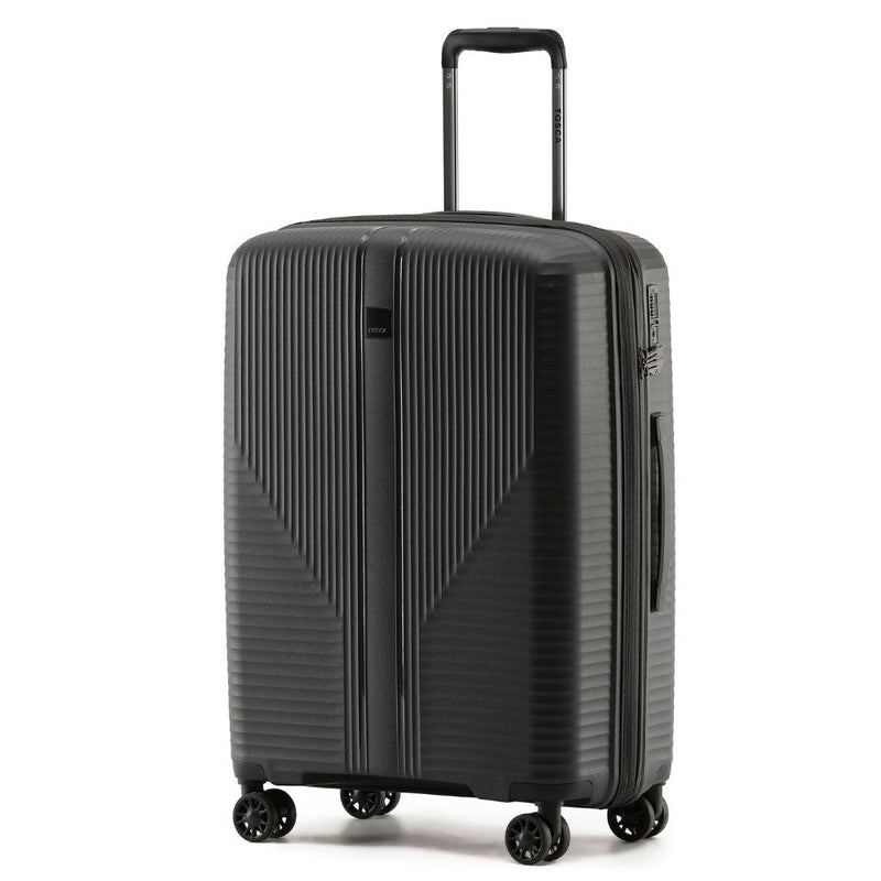 Tosca F - Lite 65cm Medium Hardsided Luggage - Black - Love Luggage