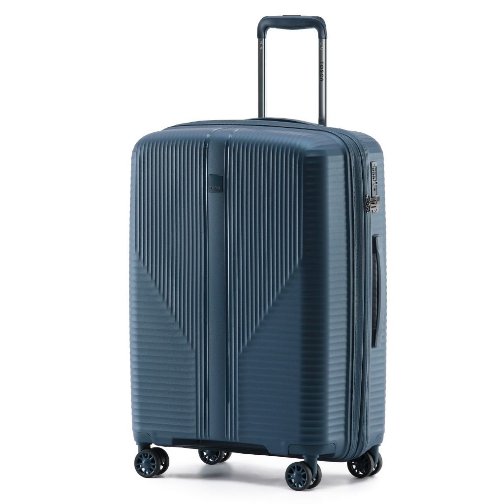 Tosca F - Lite 65cm Medium Hardsided Luggage - Navy - Love Luggage