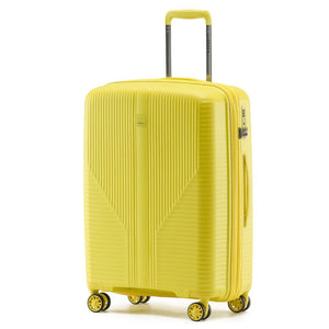 Tosca F - Lite 65cm Medium Hardsided Luggage - Yellow - Love Luggage