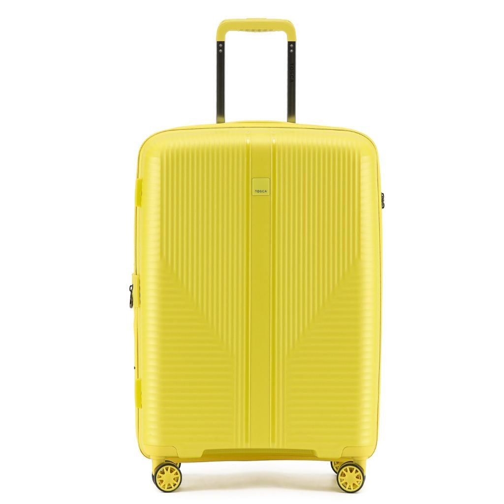 Tosca F - Lite 65cm Medium Hardsided Luggage - Yellow - Love Luggage