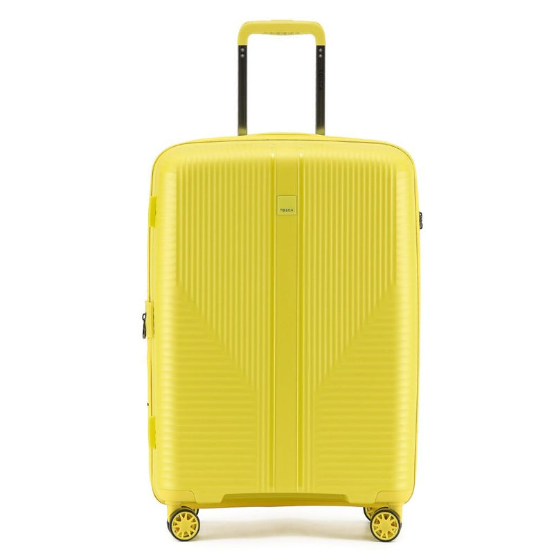 Tosca F - Lite 65cm Medium Hardsided Luggage - Yellow - Love Luggage
