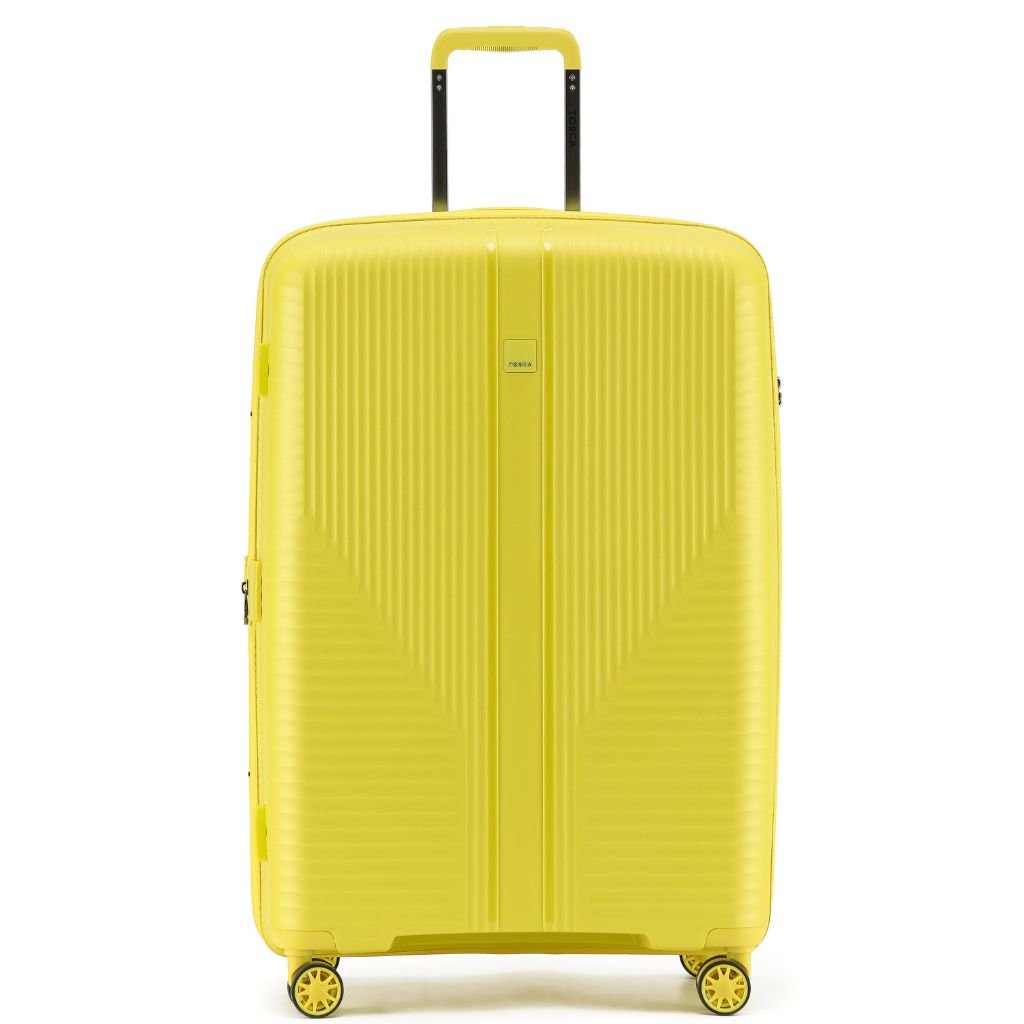 Tosca F - Lite 77cm Large Hardsided Luggage - Yellow - Love Luggage