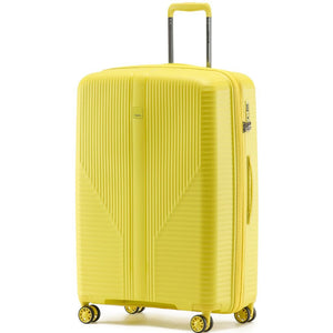 Tosca F - Lite 77cm Large Hardsided Luggage - Yellow - Love Luggage