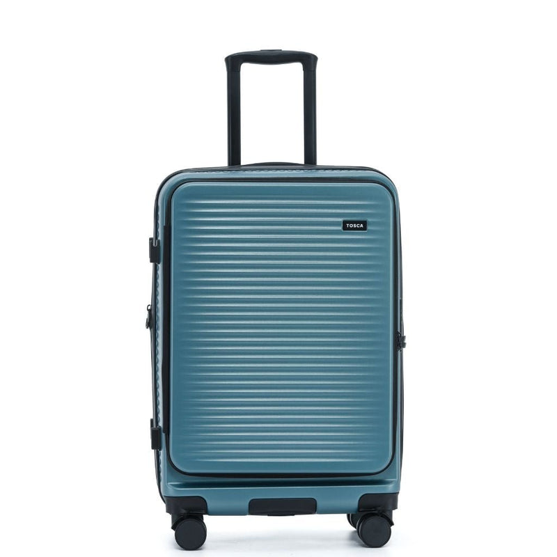 Tosca Zen Hardsided 65cm Top Opening Medium Luggage - Slate - Love Luggage