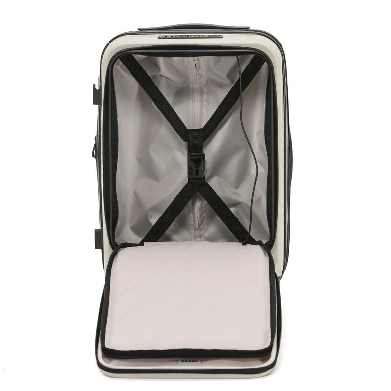 Tosca Zen Large 75cm Hardsided Top Opening Luggage - Stone - Love Luggage