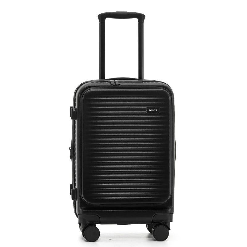 Tosca Zen Top Opening 53 cm Carry On Luggage - Black - Love Luggage