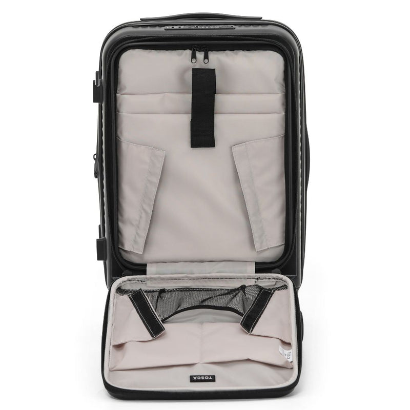 Tosca Zen Top Opening 53 cm Carry On Luggage - Black - Love Luggage