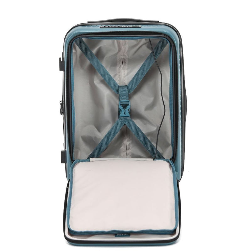 Tosca Zen Top Opening 53 cm Carry On Luggage - Slate - Love Luggage