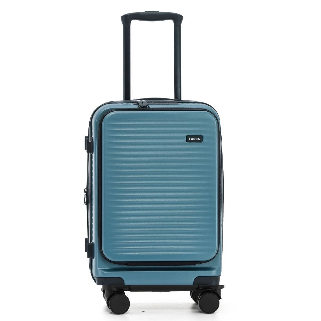 Tosca Zen Top Opening 53 cm Carry On Luggage - Slate - Love Luggage
