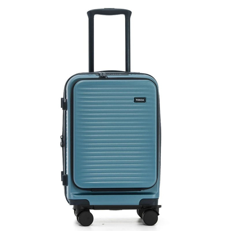Tosca Zen Top Opening 53 cm Carry On Luggage - Slate - Love Luggage
