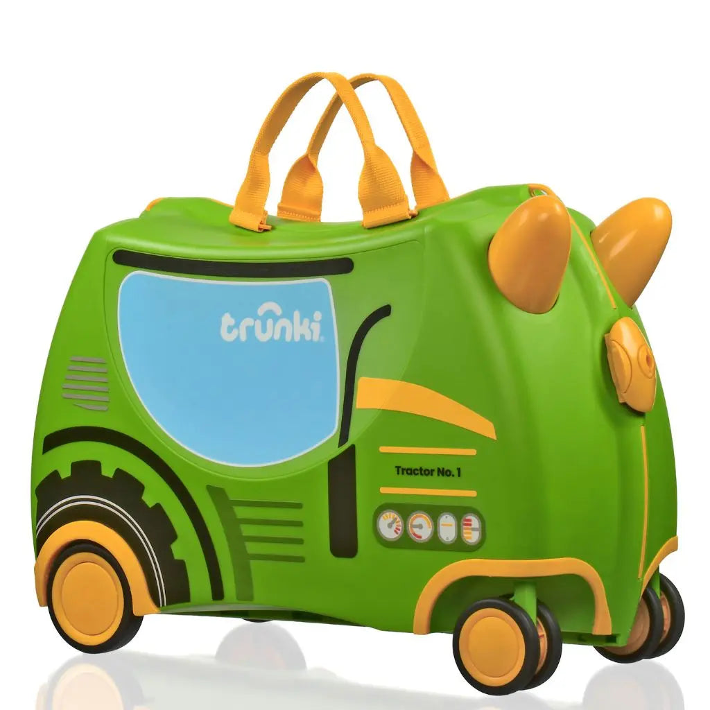 Trunki Glide Ride-on Luggage - Tilly the Tractor Trunki