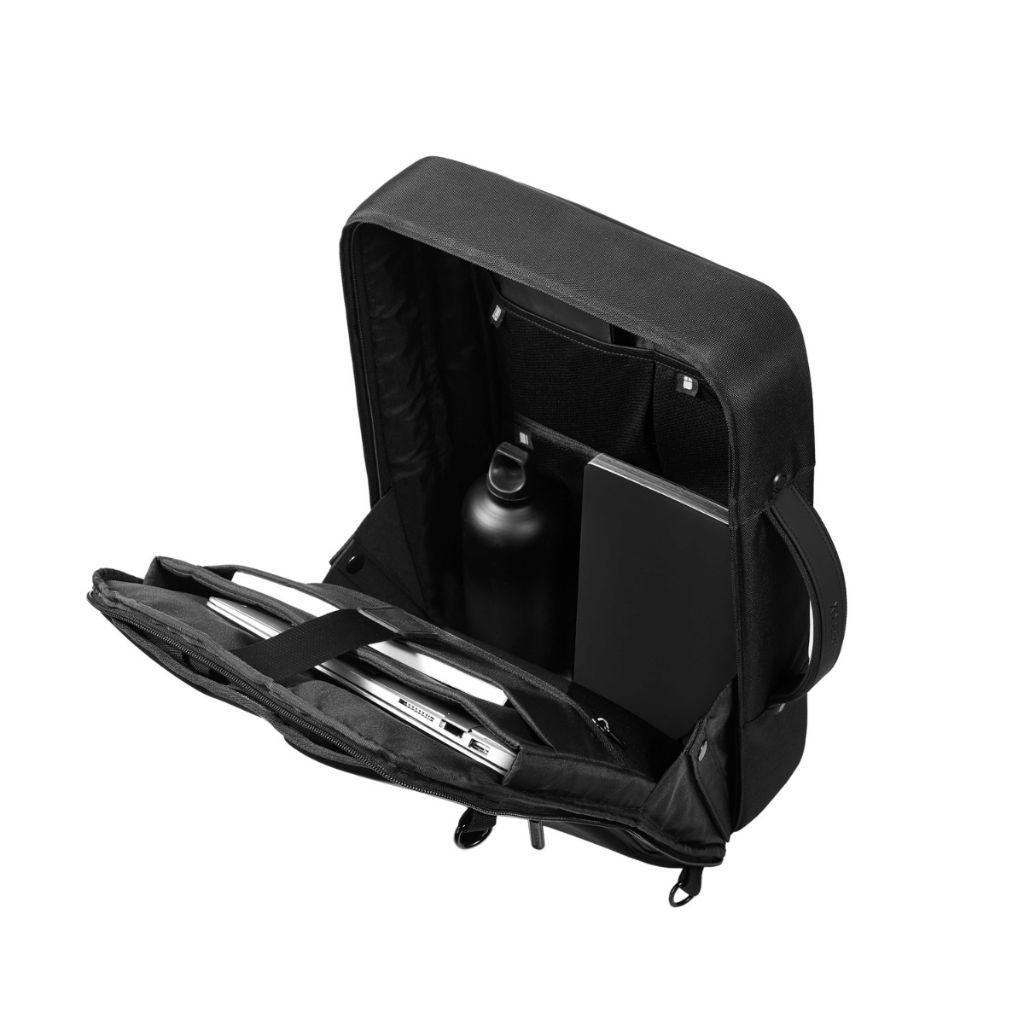 XD Design Bobby Bizz 2.0 16" Laptop Backpack & Briefcase - Black - Love Luggage
