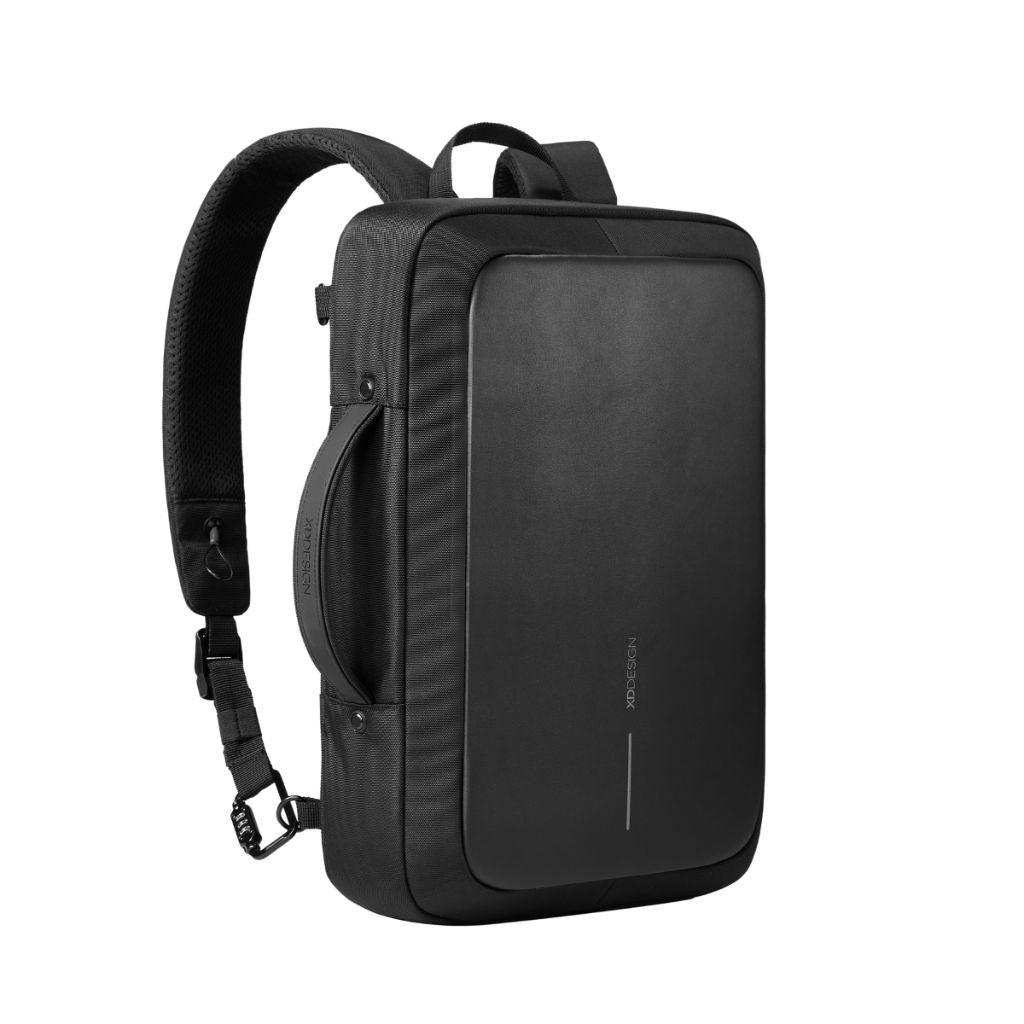XD Design Bobby Bizz 2.0 16" Laptop Backpack & Briefcase - Black - Love Luggage