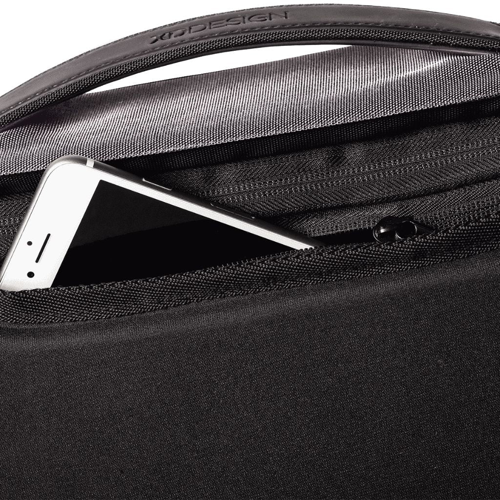 XD Design Bobby Bizz 2.0 16" Laptop Backpack & Briefcase - Grey - Love Luggage