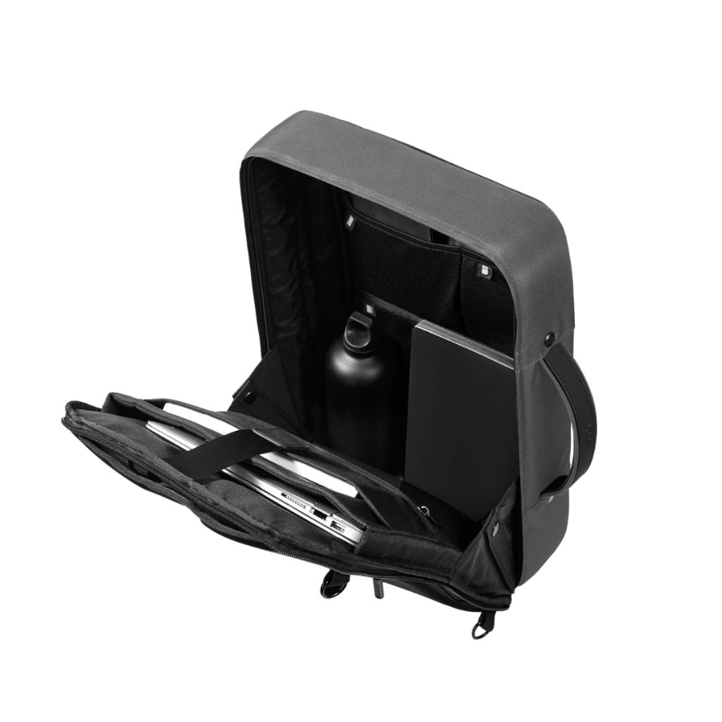 XD Design Bobby Bizz 2.0 16" Laptop Backpack & Briefcase - Grey - Love Luggage