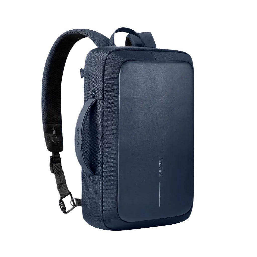 XD Design Bobby Bizz 2.0 16" Laptop Backpack & Briefcase - Navy - Love Luggage