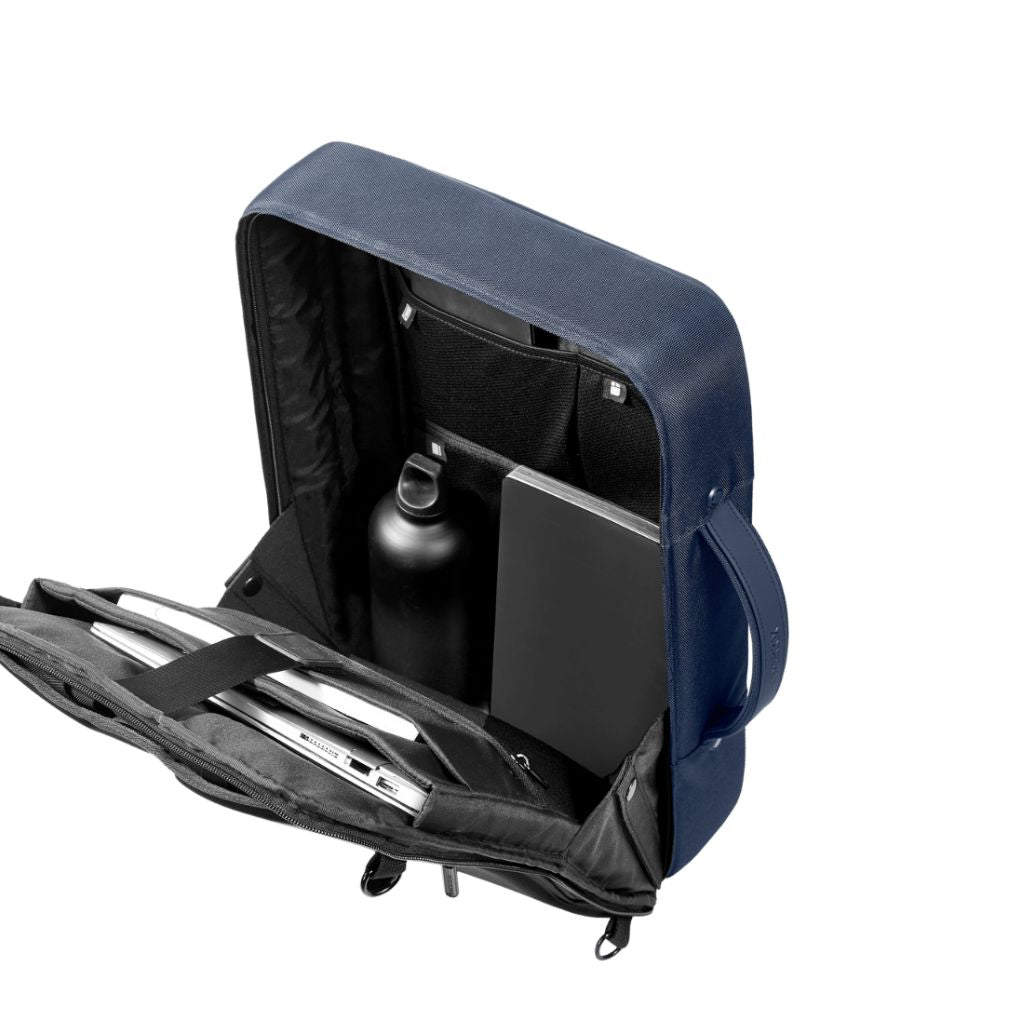 XD Design Bobby Bizz 2.0 16" Laptop Backpack & Briefcase - Navy - Love Luggage