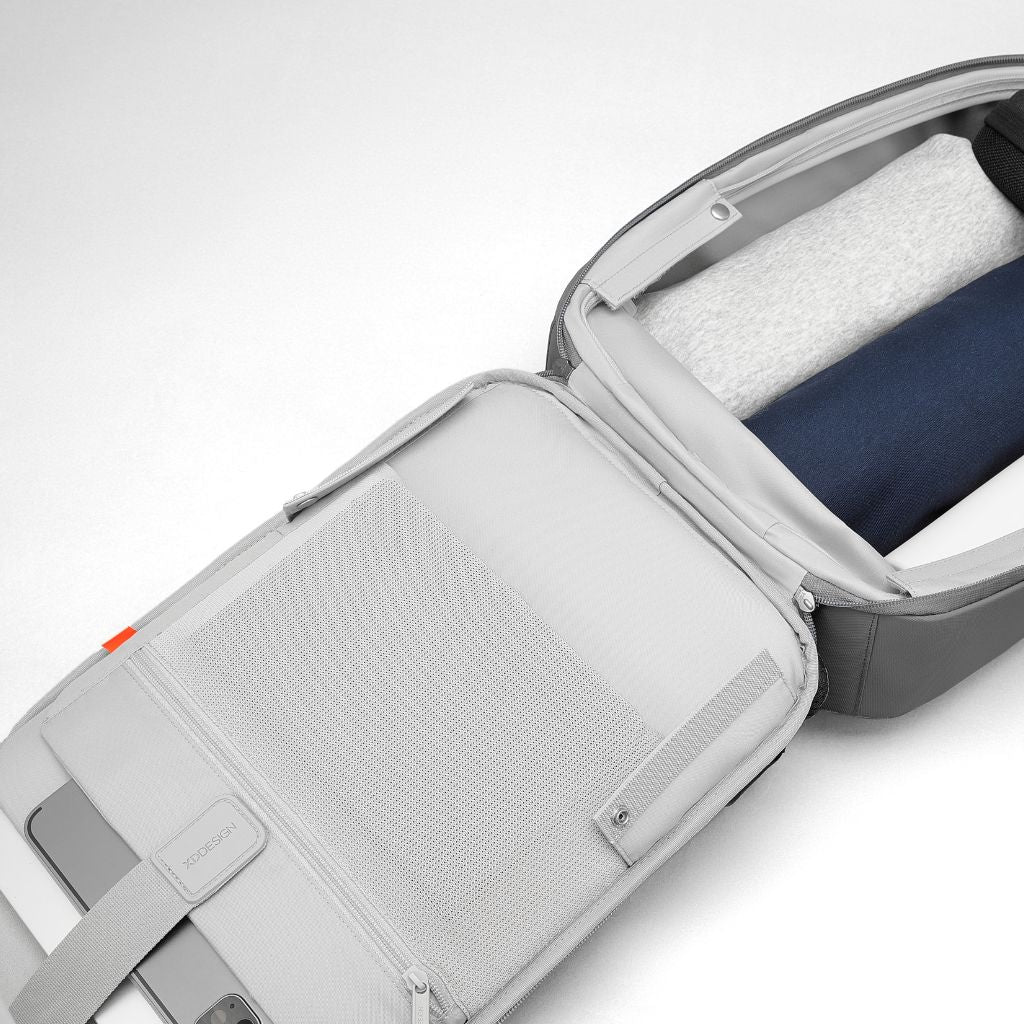 XD Design Bobby Edge Laptop Backpack - Grey - Love Luggage