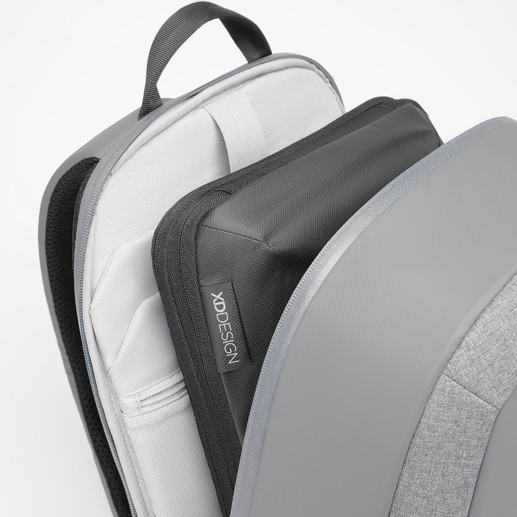 XD Design Bobby Edge Laptop Backpack - Grey - Love Luggage