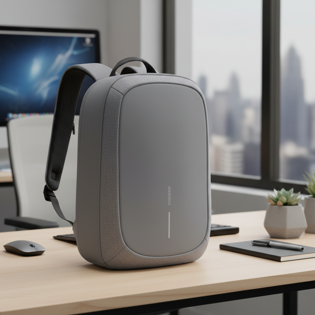 XD Design Bobby Edge Laptop Backpack - Grey - Love Luggage