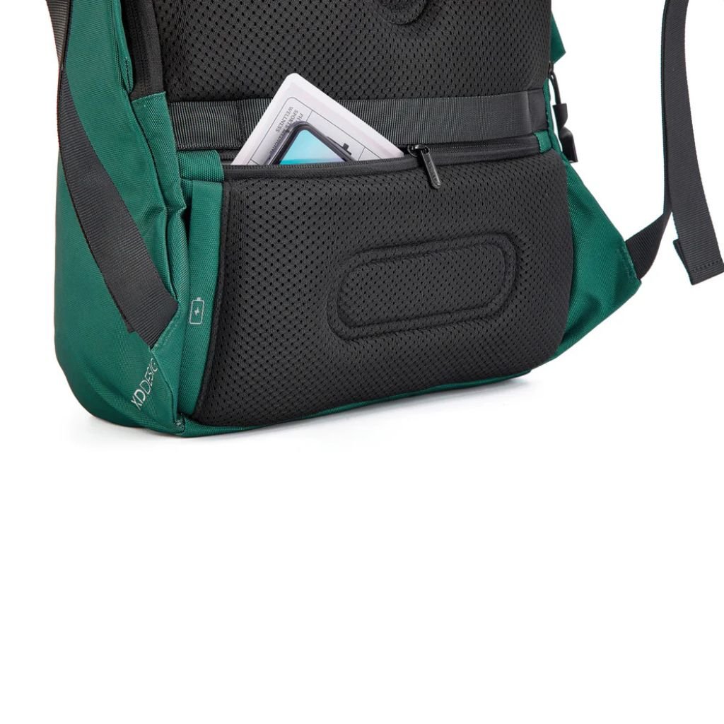 XD Design Bobby Soft Anti - Theft Laptop Backpack - Forest Green - Love Luggage