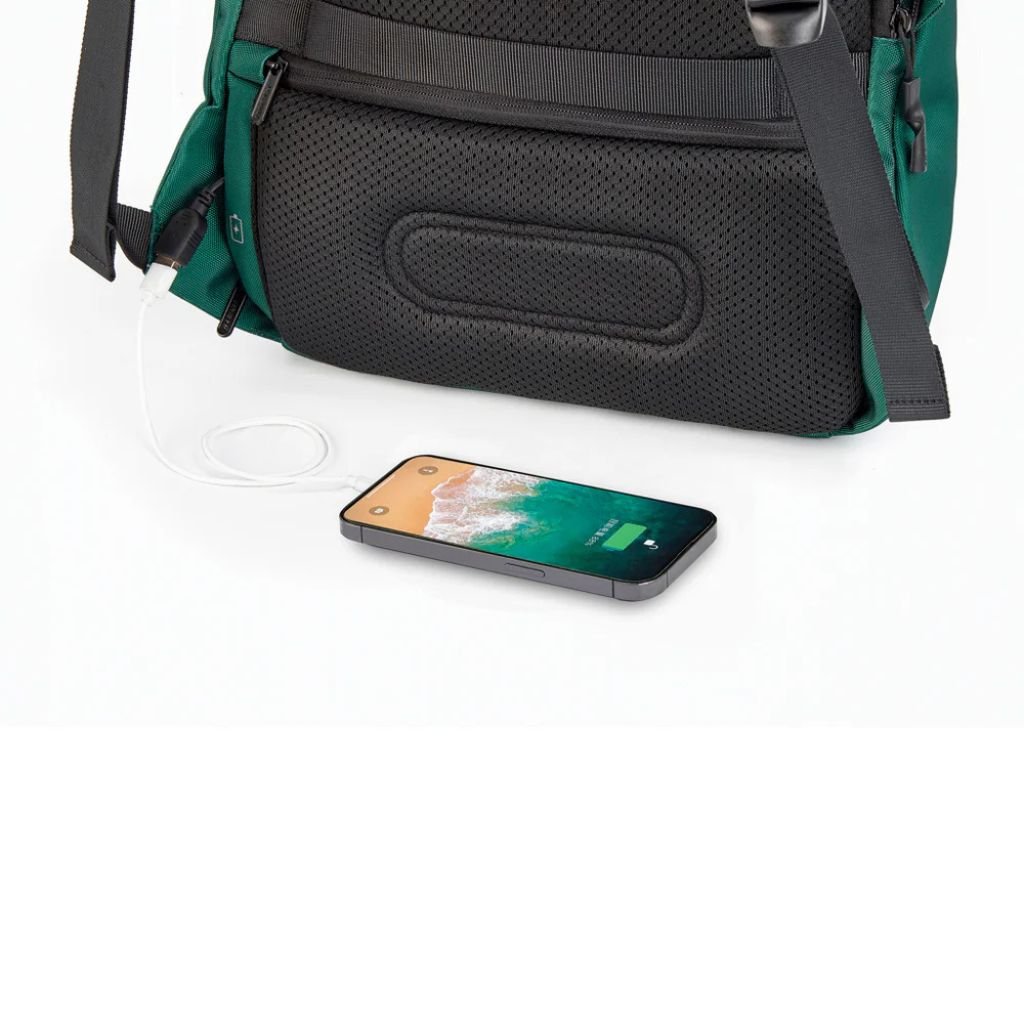 XD Design Bobby Soft Anti - Theft Laptop Backpack - Forest Green - Love Luggage