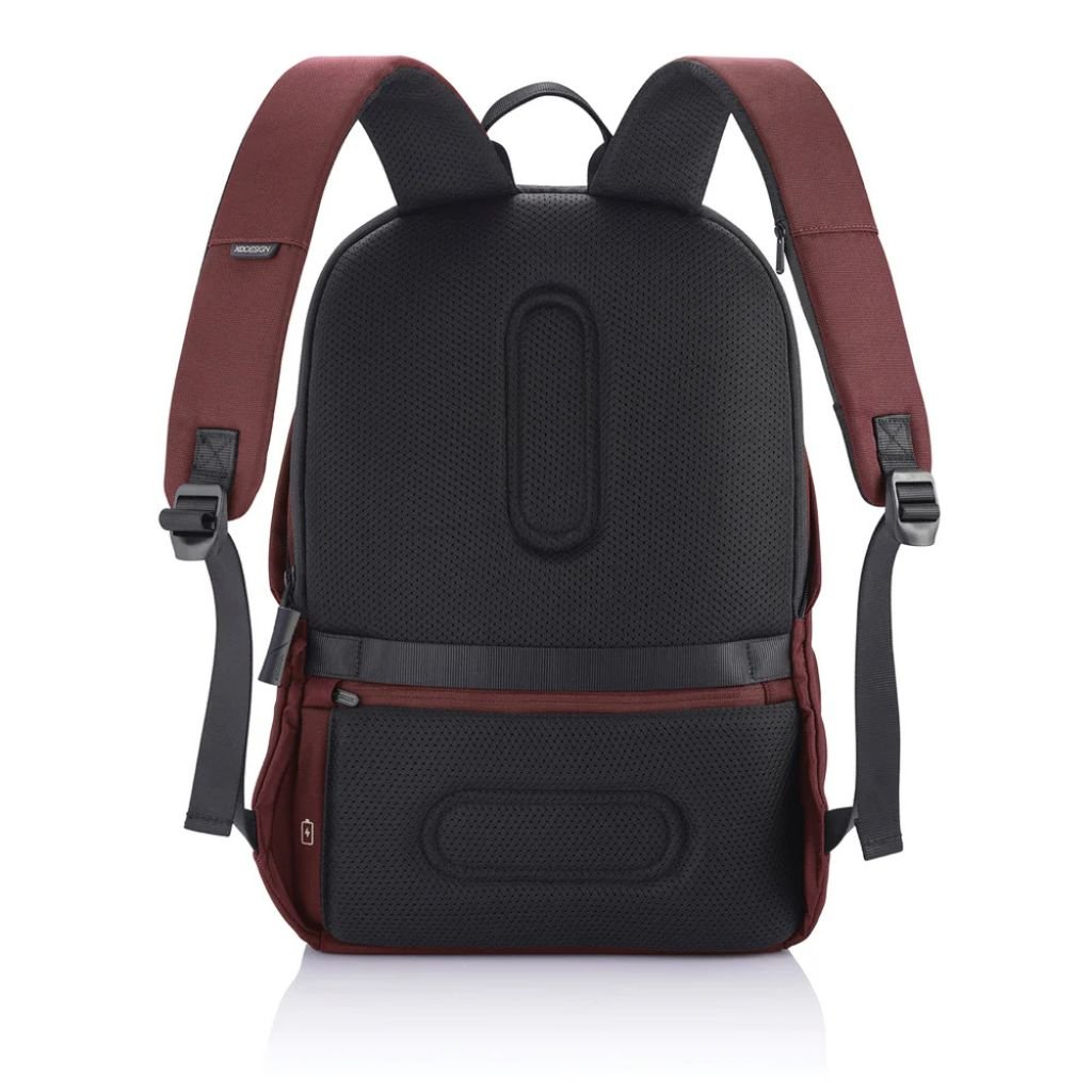 XD Design Bobby Soft Anti - Theft Laptop Backpack - Red - Love Luggage