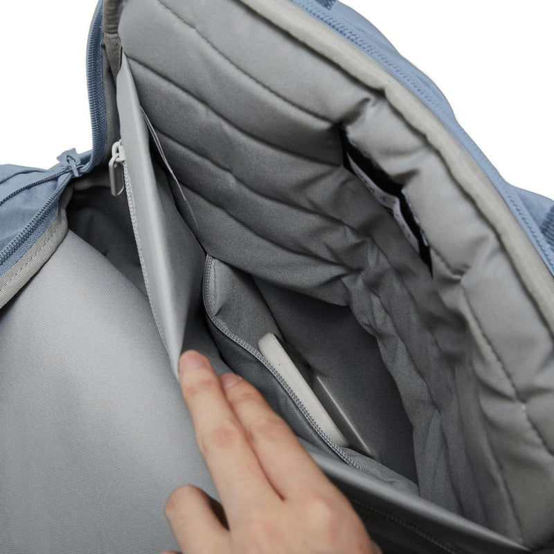 XD Design Soft Tote Laptop Backpack - Dusty Blue - Love Luggage