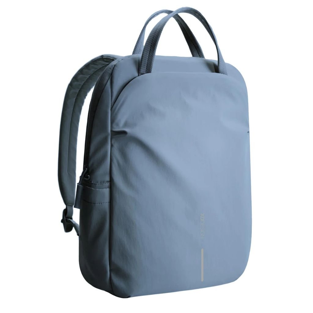 XD Design Soft Tote Laptop Backpack - Dusty Blue - Love Luggage