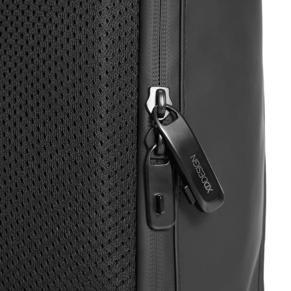 XD Design Urban Flip Top Laptop Backpack - Black - Love Luggage