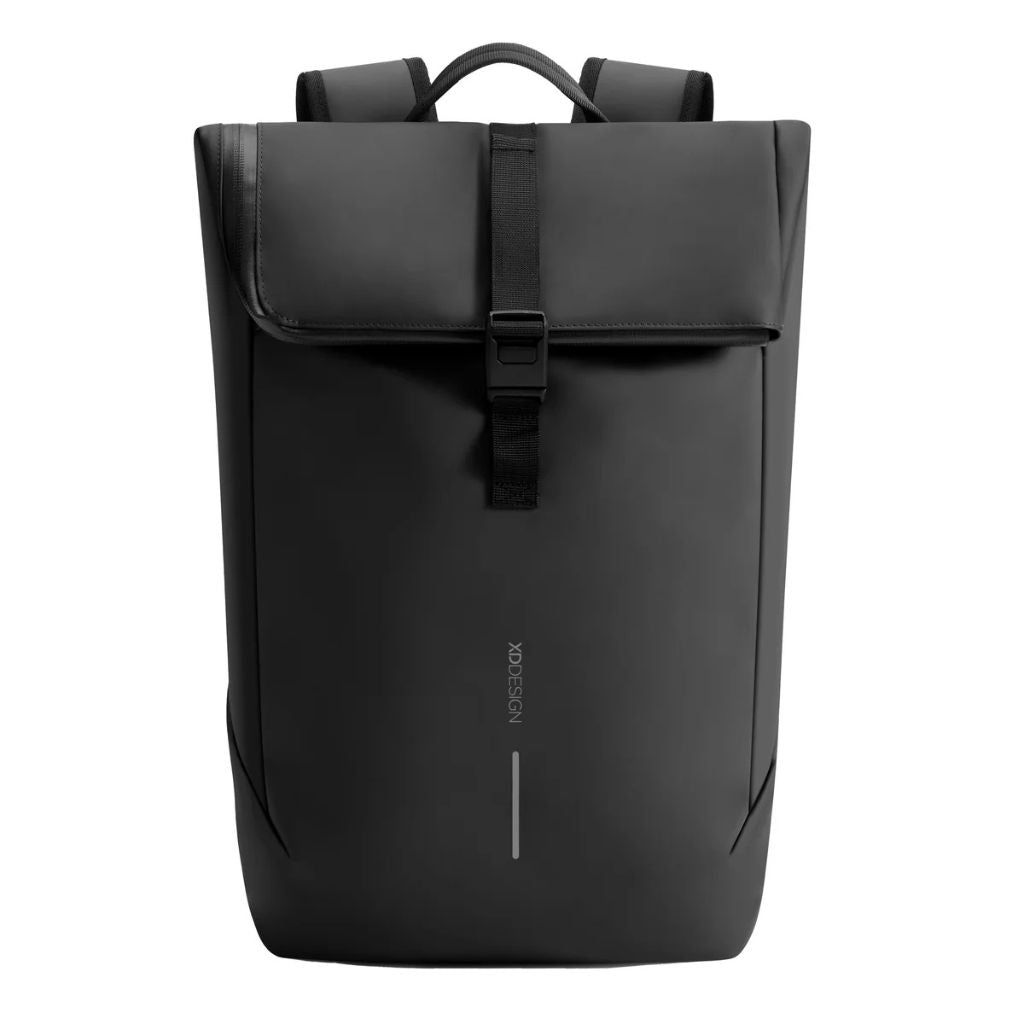 XD Design Urban Flip Top Laptop Backpack - Black - Love Luggage