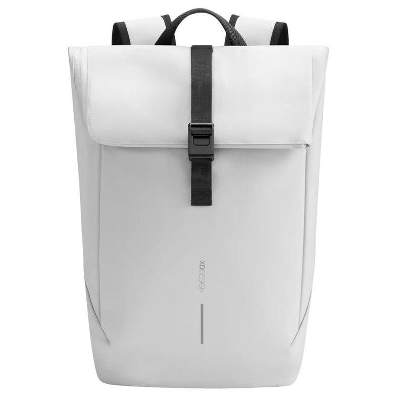 XD Design Urban Flip Top Laptop Backpack - White - Love Luggage