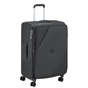 Delsey MARINGA 68cm Medium Exp Softsided Luggage - Black
