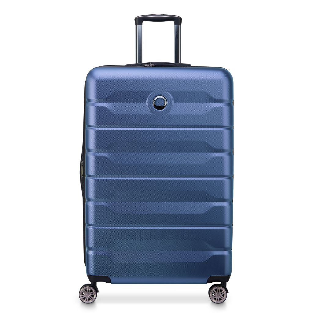 Delsey Air Amour 78cm Expandable Large Luggage - Night Blue