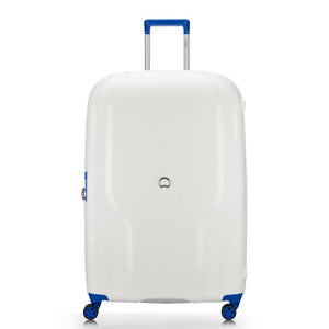 Delsey Clavel 83cm Large Hardsided Spinner Luggage - White/Blue