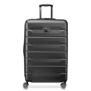 Delsey Air Armour 78cm Expandable Large Luggage - Black