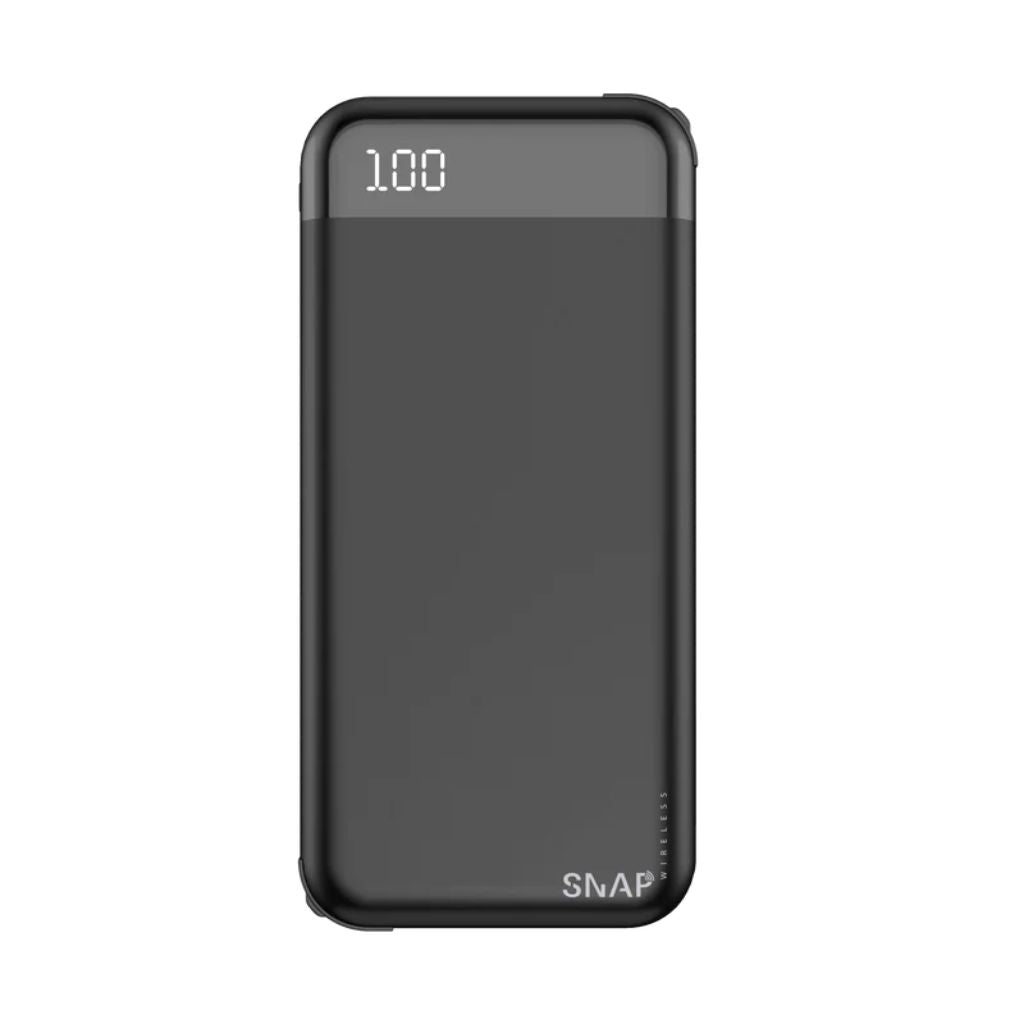 SnapWireless PowerPack Portable Charger Black